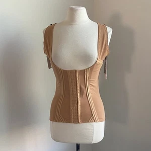 DAISY FUENTES Waist Shaping Corset Womens Sz 2X Nude  Body Shaper - Picture 1 of 6