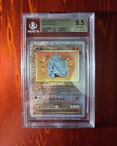 Rhyhorn Reverse Holo Foil BGS Gem Mint 9.5 Legendary Collection Pop 6...psa cgc - Imagen 1 de 20