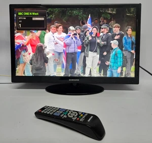Samsung UE22D5003BW 22" LED TV, Freeview, 2x HDMI, USB, Remote, BOXED, EXC COND - Picture 1 of 15