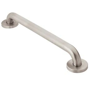 Moen 8716 Grab Bar 16" ADA Compliant Brushed Stainless Steel Brushed - Picture 1 of 1