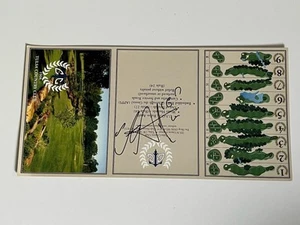 LPGA GOLFISTA SE REI PAK FIRMADO AUTOGRAFIADO CAMPO MARCADOR TULSA COUNTRY CLUB - Imagen 1 de 1