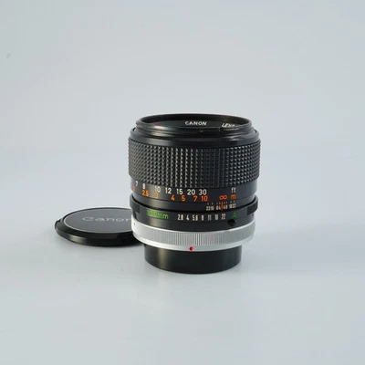 EXCELLENT Canon FD 100mm F/2.8 S.s.C. Prime Lens - Image 1 of 4