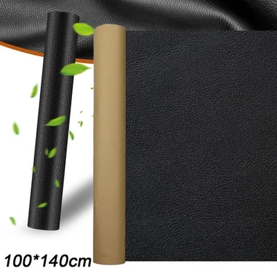 MARKENLOS Kunstleder Selbstklebend,Leder Reparatur Set 100*140cm Leder Reparatur Patch