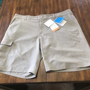 Neu mit Etikett Columbia Omni Shade 50 LSF khaki Battle Ridge Flex Cargoshorts für Herren Gr. 40 - Bild 1 von 13