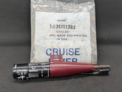 NOS 1985 CHEVROLET CITATION WIPER TURN SIGNAL SWITCH CRUISE LEVER STALK 25111282 - Image 1 of 4