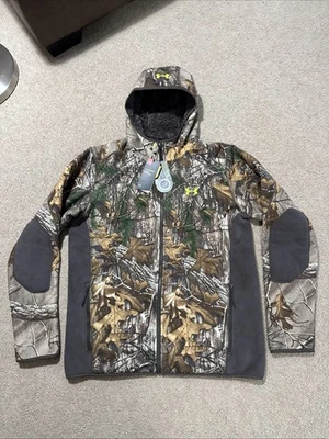 Under Armour Coldgear Storm Stealth Fleece Jacket Realtree Large - Image 1 of 4