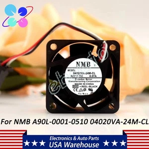 For NMB A90L-0001-0510 04020VA-24M-CL 24V 0.07A 3-Pin 1.68W 6500RPM Cooling Fan - Picture 1 of 5