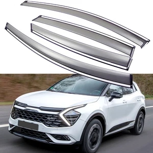 Side Window Deflectors Rain Guards Vent Visors for Kia Sportage 2023-2026 24 25 - Picture 1 of 7