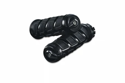 Empuñaduras cinéticas Kuryakyn - negro brillante motocicleta bicicleta de calle 6368 kur6368 Foto 1 de 4