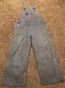 OshKosh B’Gosh Vintage Railroad Stripe Union Made Sanforized Overall - Bild 1 von 12