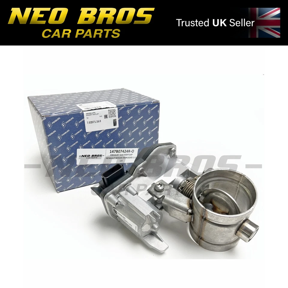 Genuine Pierburg EGR Exhaust Flap Controller Mercedes Nissan Renault 147B07424R