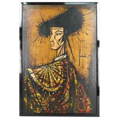 Bernard Buffet (francés, 1928) "Matador" atribuido también 1967 óleo sobre lienzo Foto 1 de 4