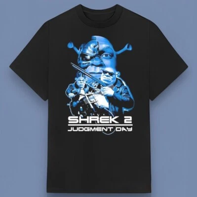 Shrek 2 Judgment Day Shirt Perfect Gift For Friends & Family Size S-4XL - Image 1 of 4