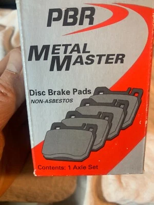 PBR D164RM DB 71XB+ Metal Master Disc Brake Pad Set fits Peugeot - Image 1 of 4