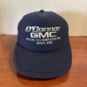 Vintage GMC Dealership Snap Back Hat - O’Connor GMC Augusta, ME Hat - Picture 1 of 7