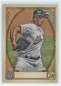 Topps Gypsy Queen 2021 - Jesus Luzardo No Name Parallel - GQ #31 NM Oakland SP - Picture 1 of 2