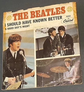 The BEATLES I Should Have Known Better / A Hard Days Night 1964 Capitol 5222 - Picture 1 of 4