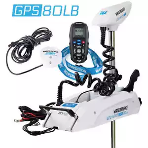 WATERSNAKE FUORIBORDO ELETTRICO DI PRUA GEO-SPOT GPS SW 80-78" - 24V - Foto 1 di 4