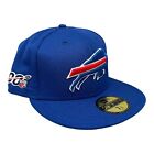 New Era 59Fifty Buffalo Bills  100Th Anniversary Logo Patch Hat Men's Sz 7 1/2