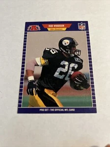 🔥1989 Pro Set-ROD WOODSON/ #354🔥 Get It For Your Collection! - Picture 1 of 2