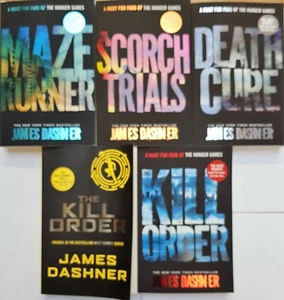 The Maze Runner Series Collection 5 Books Set by James Dashner-Like New - Picture 1 of 1