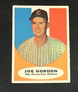 1961 Topps #224 Joe Gordon A's Crease Free EX - Picture 1 of 2