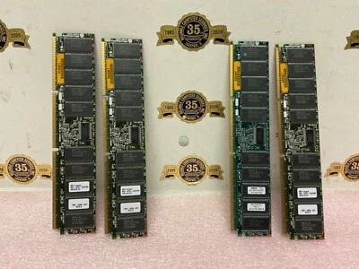 LOTE de memoria SGI Silicon Graphic vintage de -4- # 030-1636-001 Rev A 16 MB dimm sim Foto 1 de 4
