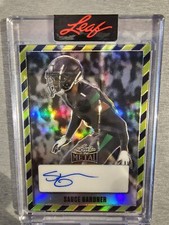 2023 Leaf Metal - Sauce Gardner #1/5 - ON CARD AUTO !!! 1st off The Line !!!