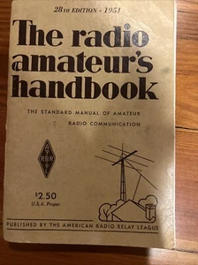 The Radio Amateurs Handbook 1951 ham radio 28 edition vintage advertising. ARRL - Zdjęcie 1 z 4