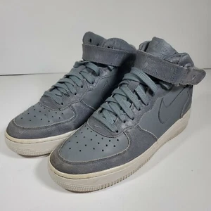 Nike Air Force 1 Mid LV8 Cool Grey 5.5Y Womens Sz 7 820342-003 - Picture 1 of 7