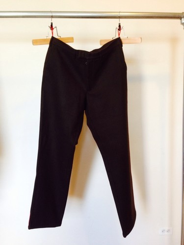 Pantalone Prada Uomo Blu Navy Vestito