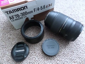 TAMRON AF70-300mm F/4-5.6Di LD macro 1:2 camera lens - TESTED ONCE - Picture 1 of 16