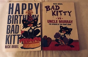 BAD KITTY BOOK LOT OF 2 by Nick Bruel ~  very nice ! - Bild 1 von 2