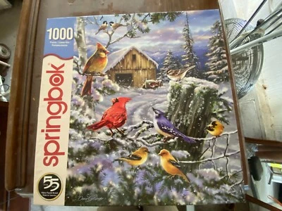 Головоломка Springbok 1000 шт. зимние посетители 2017  - Изображение 1 из 4