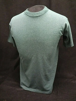 TENNESSEE RIVER GOLD ~ Camiseta manga corta a rayas verde bosque ~ Talla M ~ Nueva sin etiquetas ~ EE. UU. Foto 1 de 4