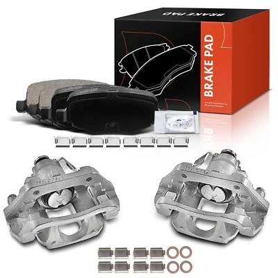 Pinzas de freno + pastillas de freno traseras para Ford Explorer 11-15 Flex Lincoln MKT 10-13 Foto 1 de 4