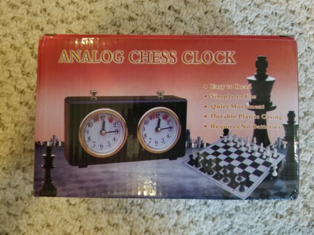 ibasenice 2pcs Timer Chess Clock Chess Stop Clock Board Game Timer Vintage  Chess Clock Time Control Digital Clock Electronic Chess Clock Customizable