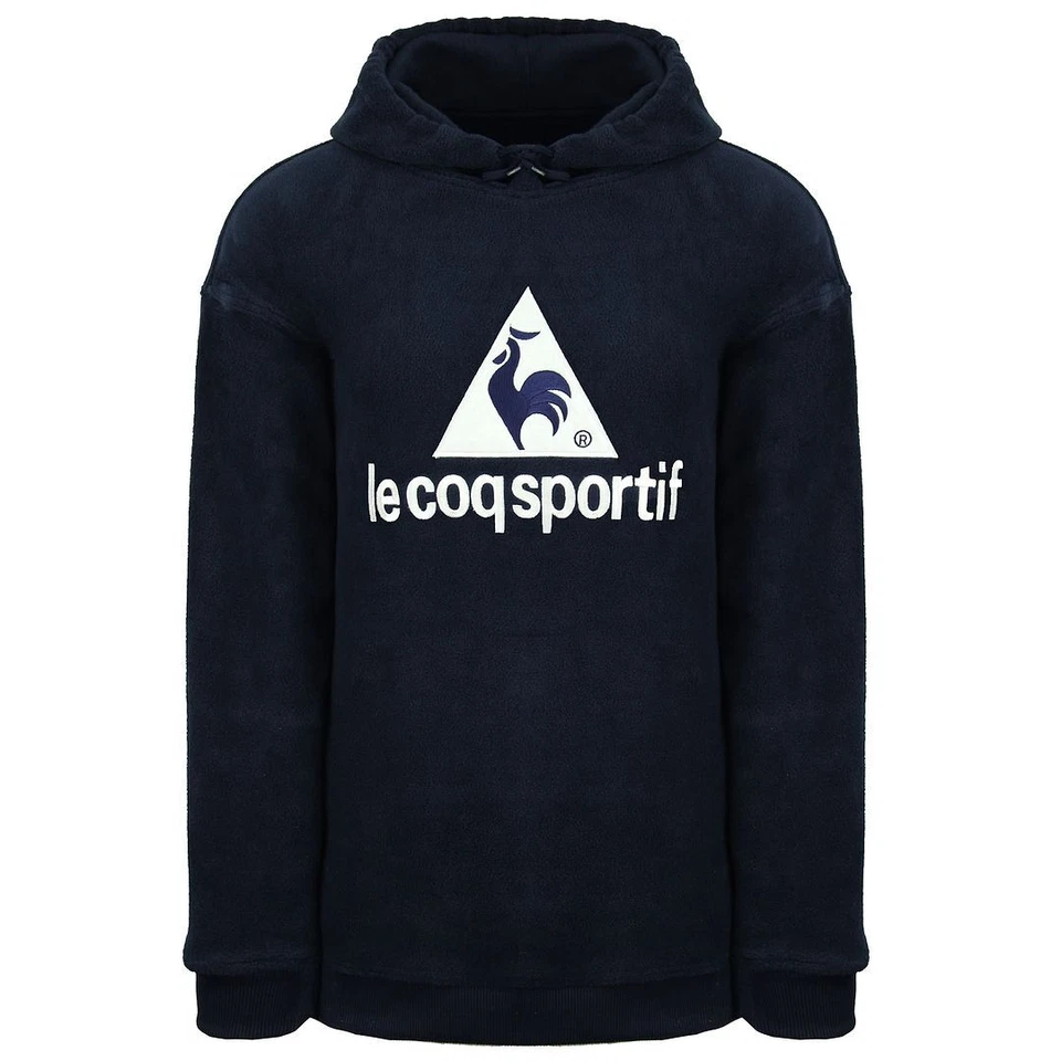 Le Coq Sportif Big Logo Mens Navy Hoodie - Image 1 of 1