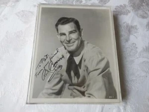 Autógrafo vintage firmado a mano foto dorada de estrella de Hollywood de Rod Cameron - Imagen 1 de 2