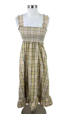 Vestido midi sin mangas Rails Rumi girasol talla M costero Foto 1 de 4