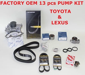 NEW LEXUS ES300 ES330 RX330 TOYOTA CAMRY SIENNA WATER PUMP BELT KIT 3.0 & 3.3 - Picture 1 of 1