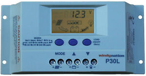 P30L LCD 30A Solar Panel Regulator Charge Controller 12V 24V 390W 780W 