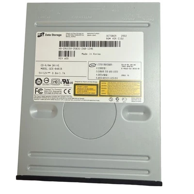 Black Hitachi LG H L Data Storage Inc, CD-R/RW Drive GCE-8481B IDE NOT TESTED  - Image 1 of 4