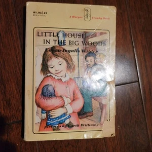 VTG Little House In Big Woods Laura Ingalls Wilder 1971 - Picture 1 of 1