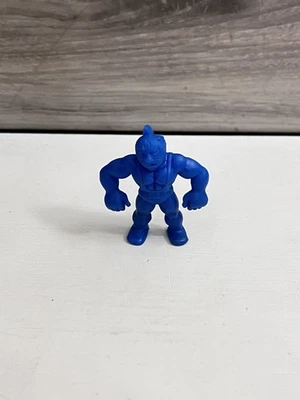 Muscle Men Mattel M.U.S.C.L.E. Figura de lucha libre Kinnikuman #110 F cabeza abolladura AZUL Foto 1 de 4