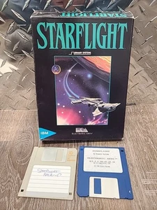 Starflight für den Atari ST. Karton, ohne Handbuch, Backup Disk - Bild 1 von 3
