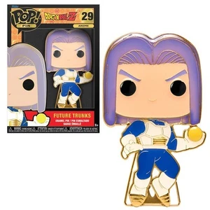 Funko POP! Future Trunks Dragon Ball Z Large Anime Enamel Pin #29 New - Picture 1 of 6