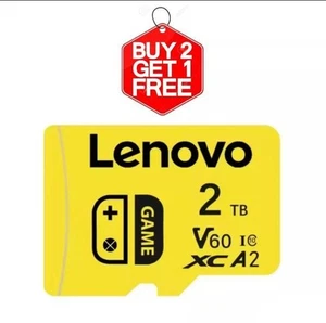 Lenovo 2TB Micro SD Card High Speed Class 10 Nintendo Games Memory Card. - Picture 1 of 5