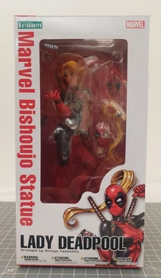 Kotobukiya Marvel Bishoujo Lady Deadpool 10" Estatua Caja Abierta  Foto 1 de 4