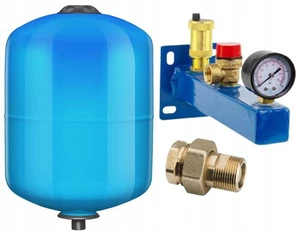 Ausdehnungsgefäß 18L Membran Sicherheitsgruppe 6bar Set Heizung Warmwasser - Bild 1 von 4